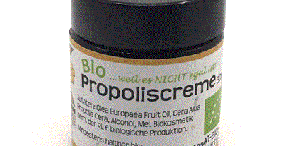 Händler - Bio-Zertifiziert - Bio Propoliscreme 30ml von Bio-Imkerei Kordesch