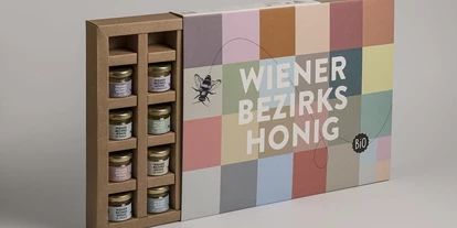 Händler - Lebensmittel und Getränke: Honig - PLZ 6263 (Österreich) - Wiener Honig Box – Degustationsbox von Wiener Bezirksimkerei