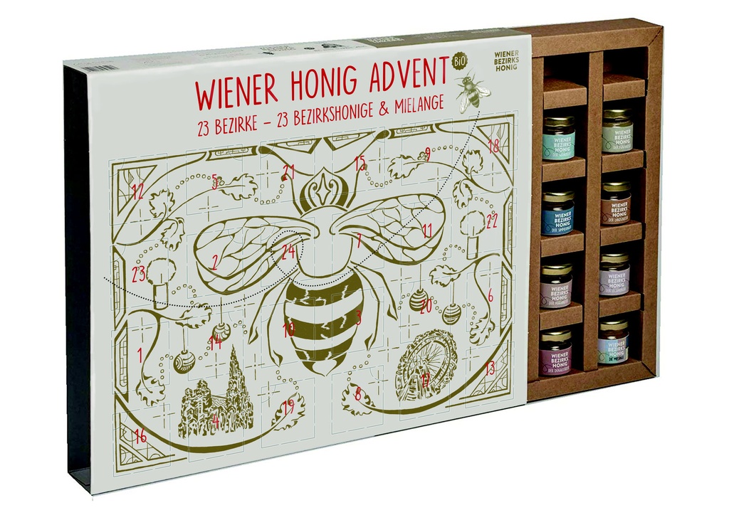 Händler - Wiener Honig Advent – Adventskalender von Wiener Bezirksimkerei
