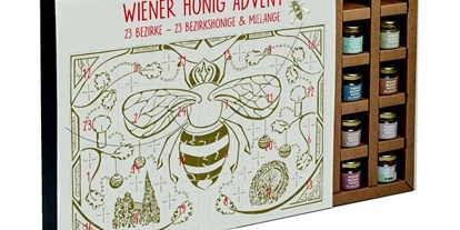 Händler - Lebensmittel und Getränke: Honig - PLZ 6322 (Österreich) - Wiener Honig Advent – Adventskalender von Wiener Bezirksimkerei