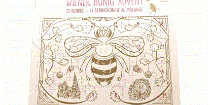 Händler - Lebensmittel und Getränke: Honig - PLZ 6322 (Österreich) - Wiener Honig Advent – Adventskalender von Wiener Bezirksimkerei