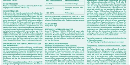 Händler - PLZ 6263 (Österreich) - Formivar Ameisensäure 60% ad us. vet. Lösung 1.000ml von Andermatt BioVet