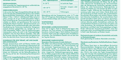 Händler - Haus und Garten: Tierbedarf - PLZ 6335 (Österreich) - Formivar Ameisensäure 60% ad us. vet. Lösung 1.000ml von Andermatt BioVet