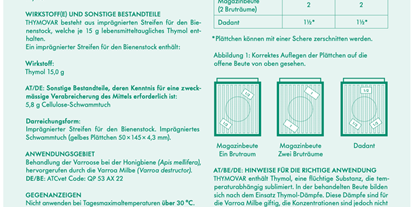 Händler - Haus und Garten: Tierbedarf - PLZ 6335 (Österreich) - Thymovar gegen Varroa 10 Plättchen von Andermatt BioVet