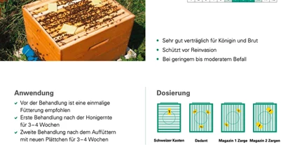 Händler - Haus und Garten: Tierbedarf - Österreich - Thymovar gegen Varroa 10 Plättchen von Andermatt BioVet