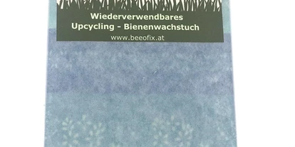 Händler - Versandzeit: 2-3 Tage - Kleinboden (Fügen, Uderns) - Bienenwachstuch Mittel M (ca. 25 x 25 cm) von Beeofix Upcycling