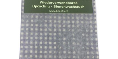 Händler - Haus und Garten: Haushaltswaren - Bienenwachstuch Groß L (ca. 35 x 35 cm) von Beeofix Upcycling