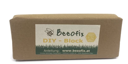 Händler - Haus und Garten: Haushaltswaren - Österreich - Bienenwachstücher DIY-Block (Bienenwachs) 95g von Beeofix Upcycling