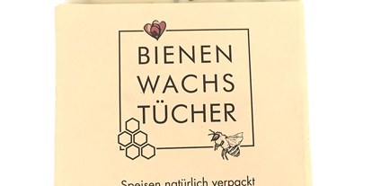 Händler - Haus und Garten: Haushaltswaren - Tiroler Unterland - Bienenwachstuch Beutel klein Bienen von Integra Vorarlberg