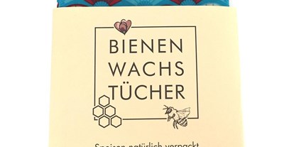 Händler - Haus und Garten: Haushaltswaren - Bienenwachstuch Beutel groß Retro Style von Integra Vorarlberg