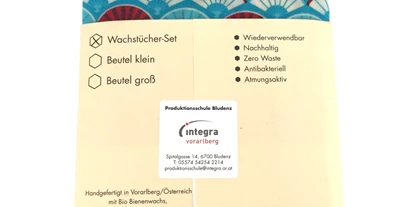 Händler - Haus und Garten: Haushaltswaren - PLZ 6263 (Österreich) - Bienenwachstücher Set Retro Style von Integra Vorarlberg