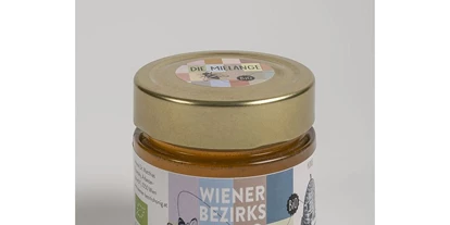 Händler - Lebensmittel und Getränke: Honig - PLZ 6500 (Österreich) - Blütenhonig Wien Gemischter Satz Die Mielange 220g Cuvée Honig von Wiener Bezirksimkerei