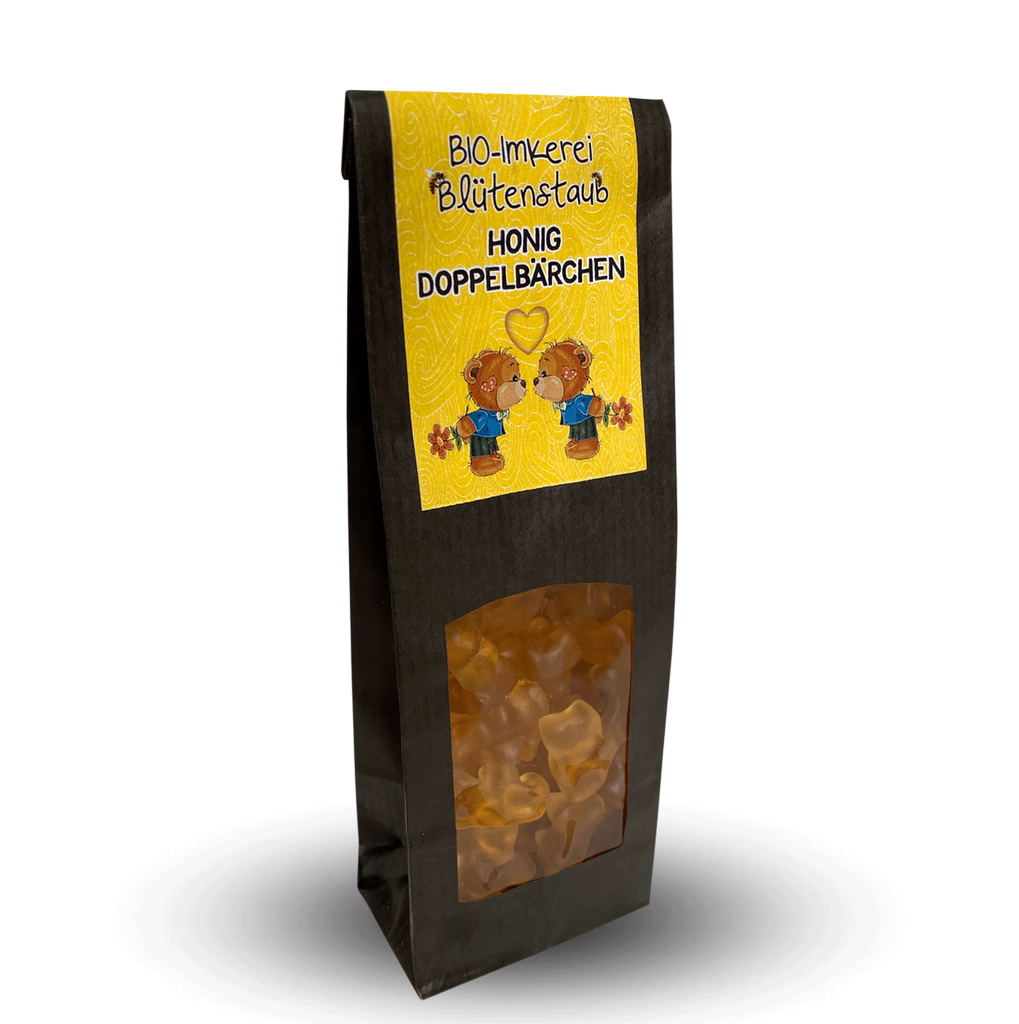 Händler - Honig Doppelbärchen Fruchtgummi 100g von Bio-Imkerei Blütenstaub