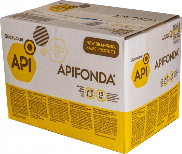 Händler - Apifonda Bienenfutterteig 15kg Karton von Südzucker