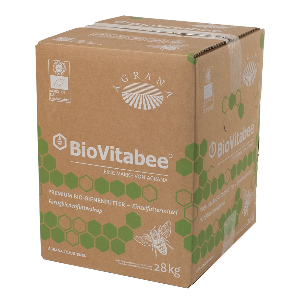 Händler - BioVitabee Bienenfuttersirup 28kg Bag in Box von Agrana