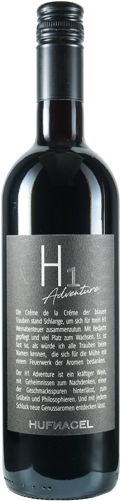 Händler - H1 Adventure Blaufränkisch Hochberg - Weingut Hufnagel - H1 Adventure Blaufränkisch Hochberg