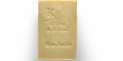 Händler - Bio-Zertifiziert - Bio Distelöl Seife - konsequent Naturkosmetik Bio-Distelöl-Seife kaltgerührt