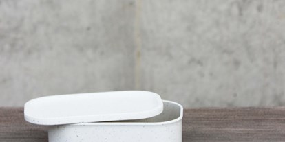 Händler - Haus und Garten: Haushaltswaren - Nachhaltige Seifendose - konsequent Naturkosmetik Seifendose aus Zuckerrohr - creme/weiß