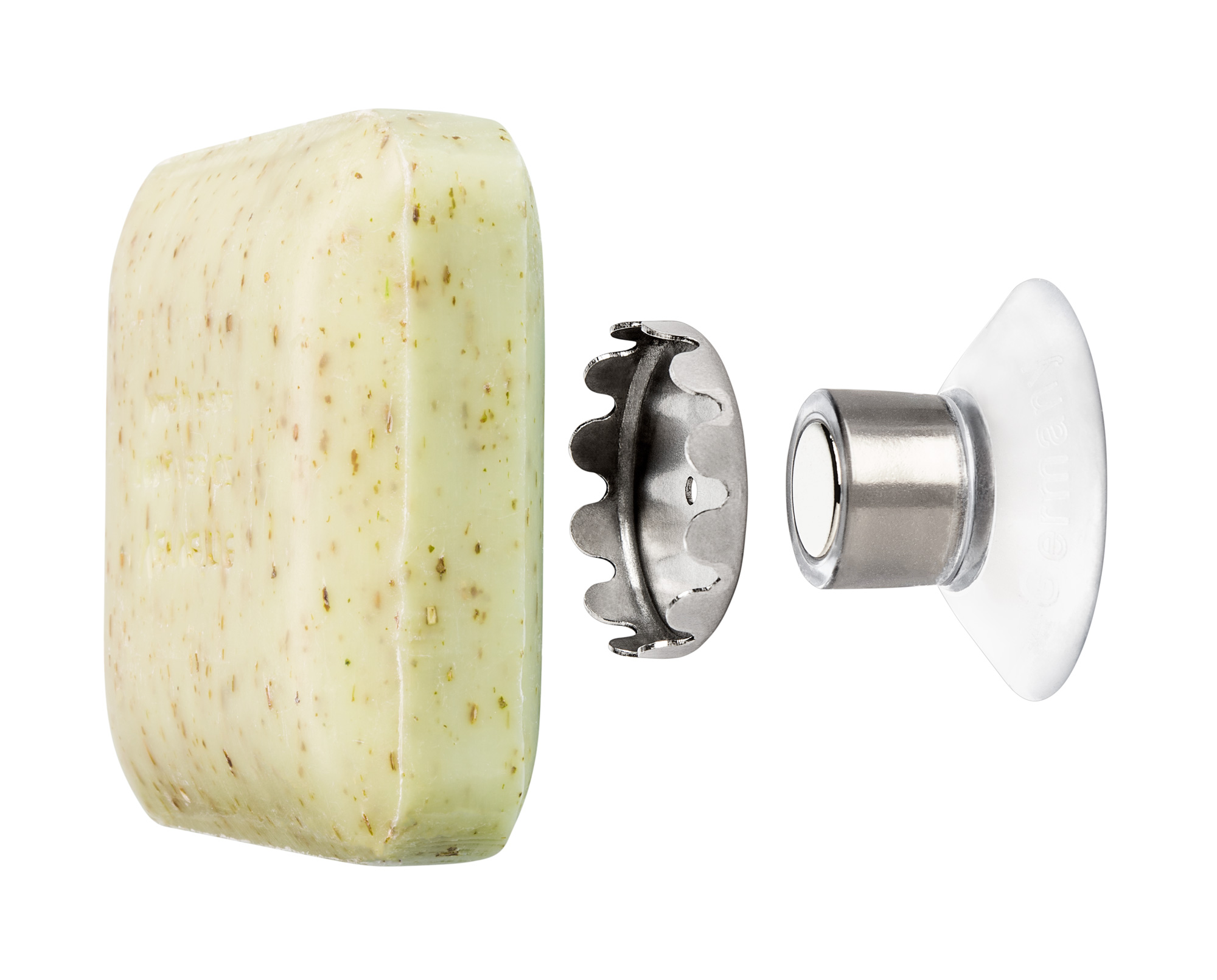 Unternehmen - Seifenhalter mit Saugnapf - Praktischer Magnet-Seifenhalter mit Saugnapf