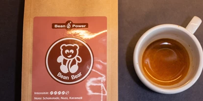 Händler - überwiegend regionale Produkte - Ludersdorf (Ludersdorf-Wilfersdorf) - Bean Bear // Espresso
100 % Arabica aus Nicaragua
Fair und Direkt gehandelt - Bean Power - Coffee and more