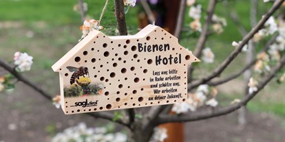 Händler - überwiegend selbstgemachte Produkte - Gruberberg - Zirben Bienen Hotel  - Sagl.tirol