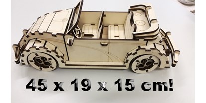 Händler - Produkt-Kategorie: Möbel und Deko - Linz (Linz) - 3D Holz Puzzle Lernspielzeug. 6 mm Pappel Sperrholz. Lasercut. Eigenproduktion. - Hobby-Kabinett Eder 