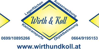 Händler - bevorzugter Kontakt: per E-Mail (Anfrage) - Wien Rudolfsheim-Fünfhaus - Wirth & Koll e.U.