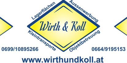 Händler - bevorzugter Kontakt: per E-Mail (Anfrage) - Niederösterreich - Wirth & Koll e.U.