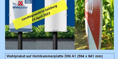 Händler - Produkt-Kategorie: Bürobedarf - Ried (Seekirchen am Wallersee) - Wahlplakate - dsc media group gmbh