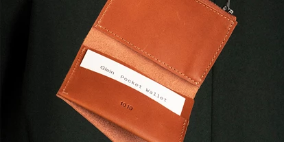 Händler - Produkt-Kategorie: Schuhe und Lederwaren - Wolfsgraben - Pocket Wallet Zip Mattone - Glein
