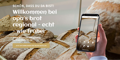 Händler - Produkt-Kategorie: Lebensmittel und Getränke - Bachwinkl (Saalfelden am Steinernen Meer, Maria Alm am Steinernen Meer) - opa's brot