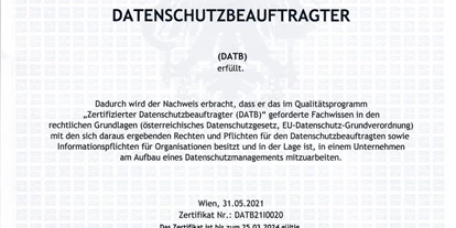 Händler - Unternehmens-Kategorie: Versandhandel - Vomperberg - Beratung und Umsetzung Datenschutz - www.jakoberhard.com 