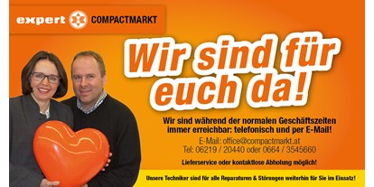 Händler - Unternehmens-Kategorie: Werkstätte - Salzburg-Stadt Gnigl - Compactmarkt G. Landlinger Electronics GmbH.