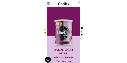 Händler - regionale Produkte aus: natürlichen Inhalten - Oberdorf am Hochegg - CHELLAS // organic snacking (MAIAS OG)