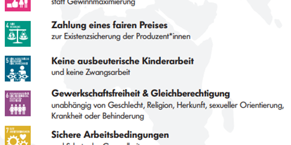Händler - Scheibenberg (Oberndorf an der Melk) - Als Weltladen stehen wir voll hinter den WFTO-Kriterien. - Weltladen Scheibbs
