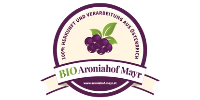 Händler - bevorzugter Kontakt: Online-Shop - Untergreith (Mitterdorf an der Raab) - Logo
BIO Aroniahof Mayr - BIO Aroniahof Mayr