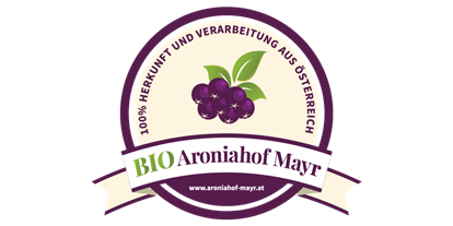 Händler - überwiegend regionale Produkte - Maierhofbergen - Logo
BIO Aroniahof Mayr - BIO Aroniahof Mayr