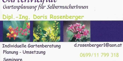 Händler - bevorzugter Kontakt: per Telefon - Mitterkirchen - Gartenvielfalt Rosenberger 