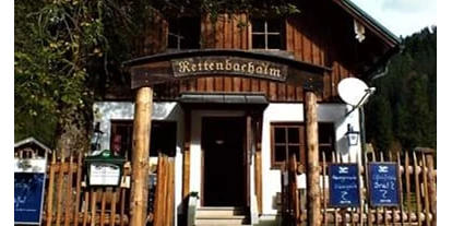 Händler - Zahlungsmöglichkeiten: Bar - Aigen (Strobl) - Gasthof Rettenbachalm