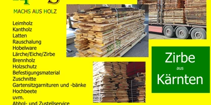 Händler - Produkt-Kategorie: Rohstoffe - Hohenwurz - Holz Pirker GmbH