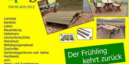 Händler - bevorzugter Kontakt: per E-Mail (Anfrage) - Klagenfurt Harbach - Holz Pirker GmbH
