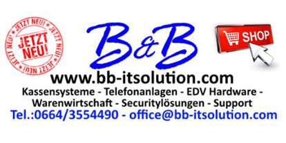 Händler - Zahlungsmöglichkeiten: Überweisung - Hallein - Logo neu - B&B IT-Solutions 