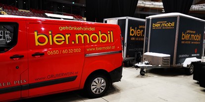 Händler - Unternehmens-Kategorie: Einzelhandel - Moosdorf (Moosdorf, Kirchberg bei Mattighofen) - Salzburg Arena, X-Mas Clubbing mit DJ Ötzi - bier.mobil Getränkehandel