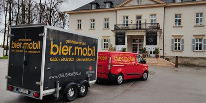 Händler - überwiegend regionale Produkte - Sankt Georgen bei Salzburg - Klessheimball, Kavalierhaus - bier.mobil Getränkehandel