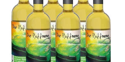 Händler - überwiegend Fairtrade Produkte - Wöglerin - Die Hoffnung Grüner Veltliner  nicht gepresst
12,0% Alk. trocken 0,75l österr. quw LE1299/20 enthält Sulfite

6 Flaschen 46,80 Euro (7,80)

 - Weinbau Waldhäusl Sooß