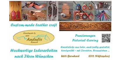 Händler - Produkt-Kategorie: Schuhe und Lederwaren - Waldstein - Lederarbeiten Andulis Ranch