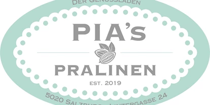 Händler - Zahlungsmöglichkeiten: Bar - Salzburg-Stadt Rechte Altstadt - Logo - PIAS PRALINEN