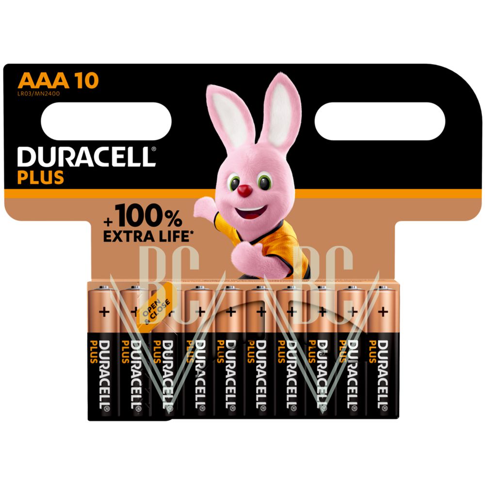 Händler - Duracell Plus Batterie AAA Micro LR03 MN2400, 10er Pack - Duracell Plus Batterie AAA Micro LR03 MN2400, 10er Pack