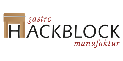 Händler - Selbstabholung - Hacksperr - Firmenlogo gastro HACKBLOCK manufaktur - gastro HACKBLOCK manufaktur