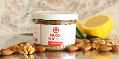 Händler - überwiegend selbstgemachte Produkte - Berg (Hirschbach im Mühlkreis) - Nusskuchen glutenfrei
ohne Mehl, mit Haselnüsse, Walnüsse und Mandeln - Backen mit Herz e.U.